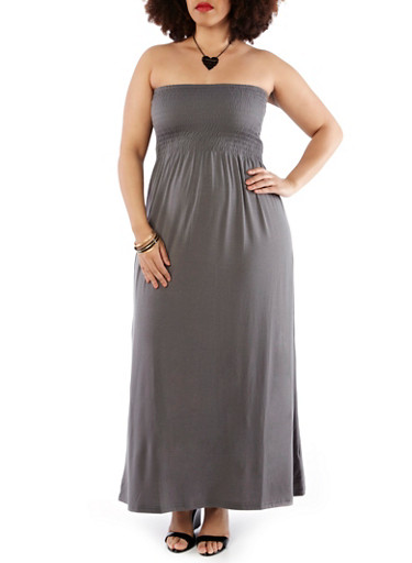 Plus-Size Maxi Dress