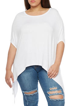 rainbow plus size top