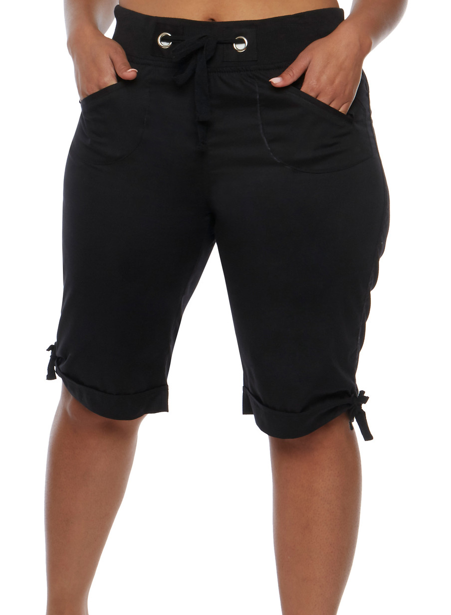 Plus Size Bermuda Shorts