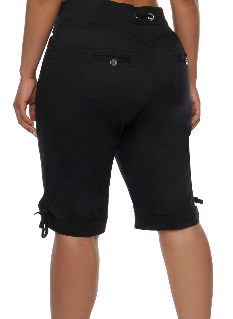 Plus Size Bermuda Shorts