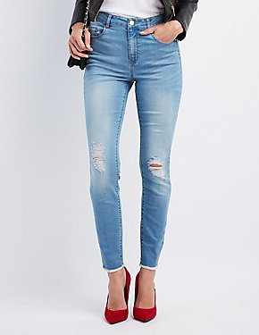 Skinny Jeans: High-Waist, Ripped & Cropped | Charlotte Russe