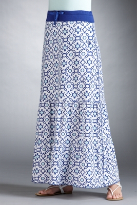 Beach Maxi Skirt - Print