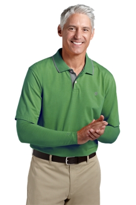 Convertible Golf Polo with Tipping