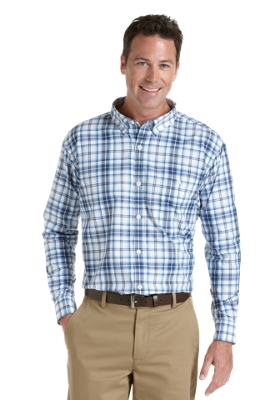 Men's Plaid Sun Shirt
