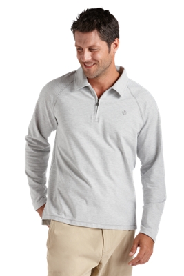 ZnO Pro Quarter Zip Polo