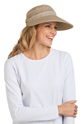Coolibar UPF 50+ Women's Zip Off Sun Visor Sun Protective eBay