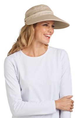 Coolibar UPF 50+ Women's Zip Off Sun Visor Sun Protective eBay