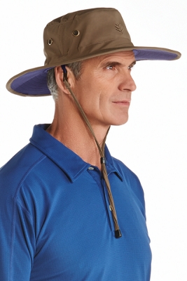 Coolibar UPF 50+ Men's Shapeable Wide Brim Hat eBay