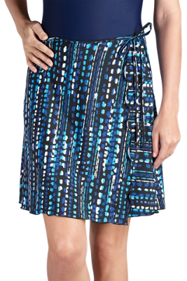 Wrap Cover-Up Skirt - Print