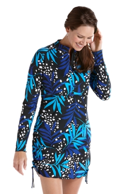 Ruche Swim Shirt - Print