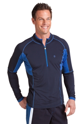 Long-Sleeve Quarter-Zip Splash Guard