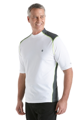 Coolibar UPF 50+ Men's Short Sleeve Rash Guard