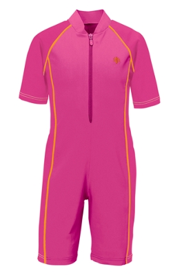 Girl's Neck-to-Knee Swimsuit