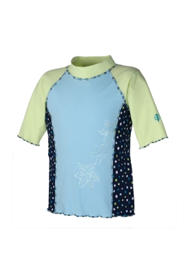 Girl's Surf Shirt Short Sleeve