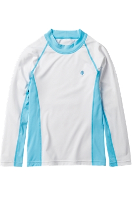 Girl's Long-sleeve Rash Guard