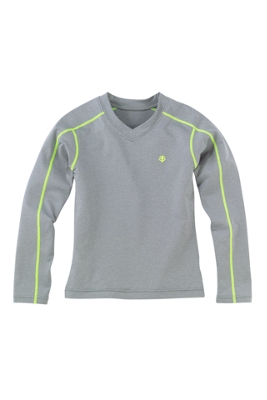 Boy's Long-Sleeve Rash Guard Swim Tee