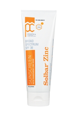 SolBar SPF 38 Zinc Sunscreen 4 oz