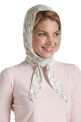 Aire Hooded Scarf - Print