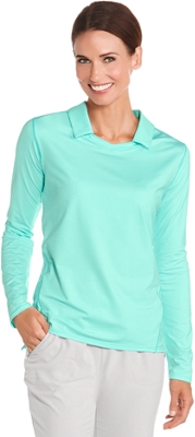 Coolibar UPF 50+ Women's Long Sleeve Golf Polo eBay