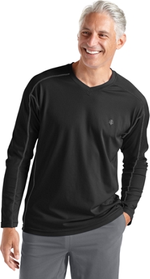 Coolibar UPF 50+ Men's Long Sleeve Cool Fitness Shirt Sun Protection