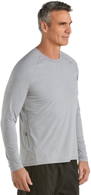 Coolibar UPF 50+ Men's Long Sleeve Running Shirt eBay