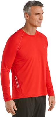 men's long sleeve running shirt