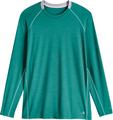 Coolibar UPF 50+ Men's Long Sleeve Workout Shirt eBay