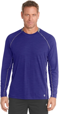 Coolibar UPF 50+ Men's Long Sleeve Workout Shirt eBay