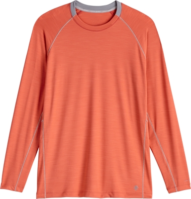 Coolibar UPF 50+ Men's Long Sleeve Workout Shirt | eBay