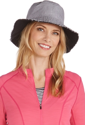 Coolibar UPF 50+ Women's Reversible Bayside Bucket Hat eBay