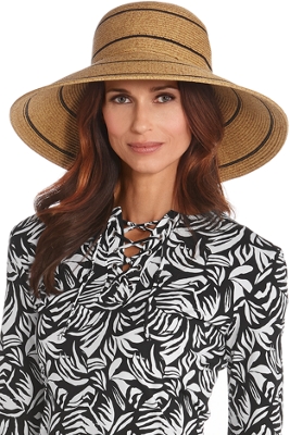 Coolibar UPF 50+ Women's Wide Brim Beach Hat eBay