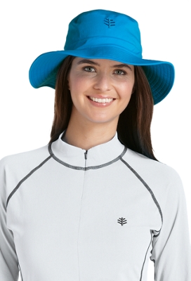 Coolibar UPF 50+ Women's Chlorine Resistant Bucket Sun Hat eBay