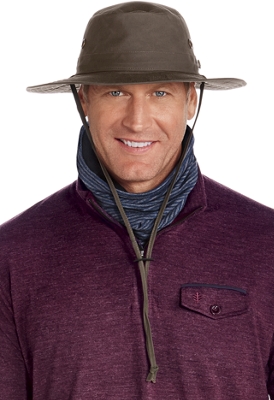 Coolibar UPF 50+ Men's Wax Cotton Boonie Hat eBay