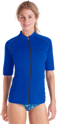 Coolibar UPF 50 Women's Short Sleeve Water Jacket UV Swimwear eBay
