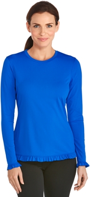 Coolibar UPF 50+ Women's Ruffle Rash Guard eBay