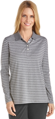 Coolibar UPF 50+ Women's Long Sleeve Polo Shirt eBay