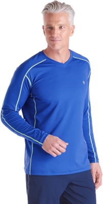 Coolibar UPF 50+ Men's Long Sleeve Cool Fitness Shirt Sun Protection