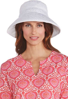 Coolibar UPF 50+ Women's Crochet Beach Hat eBay