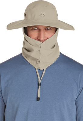 Coolibar UPF 50+ Men's Shapeable Boating Hat