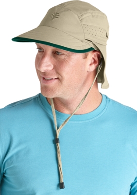 Coolibar UPF 50+ Men's Convertible Fishing Cap eBay