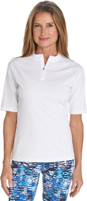 Coolibar UPF 50+ Women's Short Sleeve Rash Guard