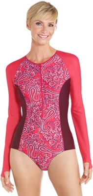 long sleeve upf swimsuit