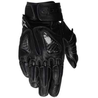 Alpinestars Sp-S Leather Motorcycle Gloves -LG Black pictures