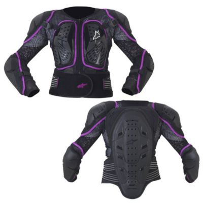 Alpinestars Women's Stella Bionic 2 Motorcycle Jacket -SM Black/ Violet pictures