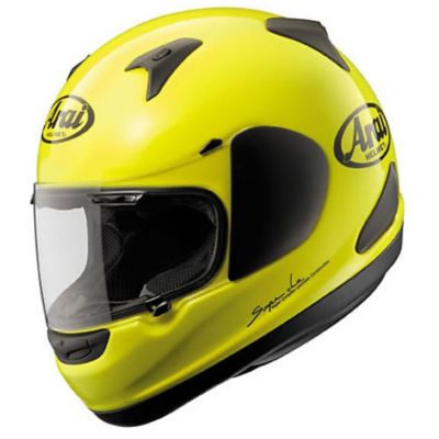 Arai Rx-Q Solid Full-Face Motorcycle Helmet -XL Fluorescent Yellow pictures
