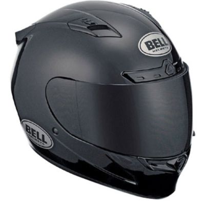 Bell 2010 Vortex Solid Full-Face Motorcycle Helmet -MD Black pictures