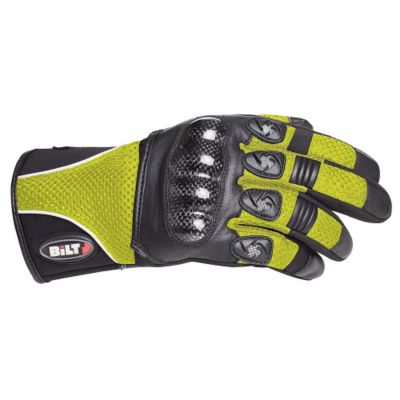 Bilt Spirit Carbon Mesh Motorcycle Gloves -2XL Black pictures