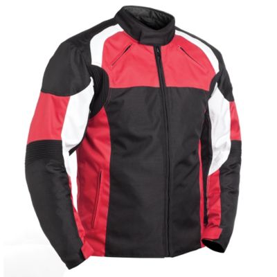Bilt Spirit Waterproof Textile Motorcycle Jacket -MD Blue/ Black/ White pictures