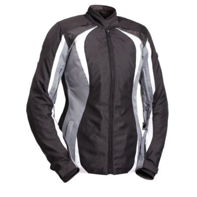 Bilt Women's Tempest Waterproof Textile Motorcycle Jacket -XL Pink/Black pictures