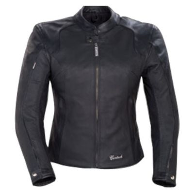Cortech Women's LNX Leather Motorcycle Jacket -LG PLUS Black pictures